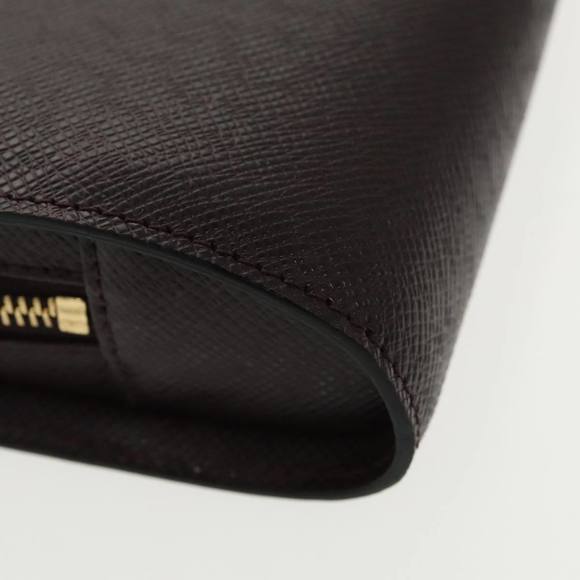 LOUIS VUITTON Taiga Baikal Clutch Bag Acajou M30186 LV Auth 98749 - Picture 7 of 16